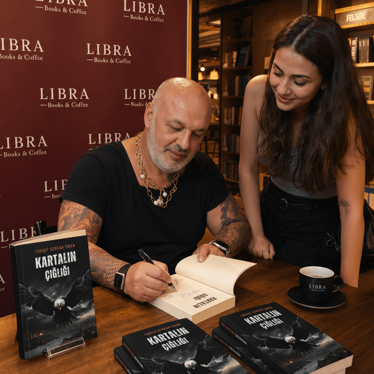 Libra Kitap ve Kahve Buluşması